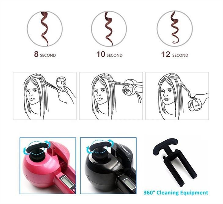 PTC Automatic Hair Curler